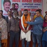 हल्द्वानी:खाद्य सतर्कता समिति नगर निगम हल्द्वानी में उत्कृष्ट कार्य और कार्यकाल पूरा होने पर लोगों ने मनोज का किया विदाई समारोह