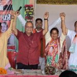 हल्द्वानी:रामडी आनसिंह में बेला तोलिया के समर्थन मे बंशीधर भगत की हुंकार, समर्थम में उमड़ा जनसैलाब