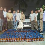 उत्तराखंड: यहां लग्जरी कार से ब्रांडेड शराब की तस्करी, भारी मात्रा में शराब के साथ आरोपी गिरफ्तार-VIDEO