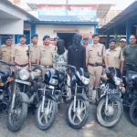 कोतवाली पुलिस की बड़ी कार्रवाई हल्द्वानी रोड गोदाम से सात चोरी की मोटरसाइकिल बरामद दो गिरफ्तार-VIDEO