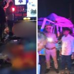 दर्दनाक सड़क हादसा, मंदिर से दर्शन कर लौट रहे खड़े ट्रक में घुसा टेंपो ट्रैवलर, 15 लोगों की दर्दनाक मौत